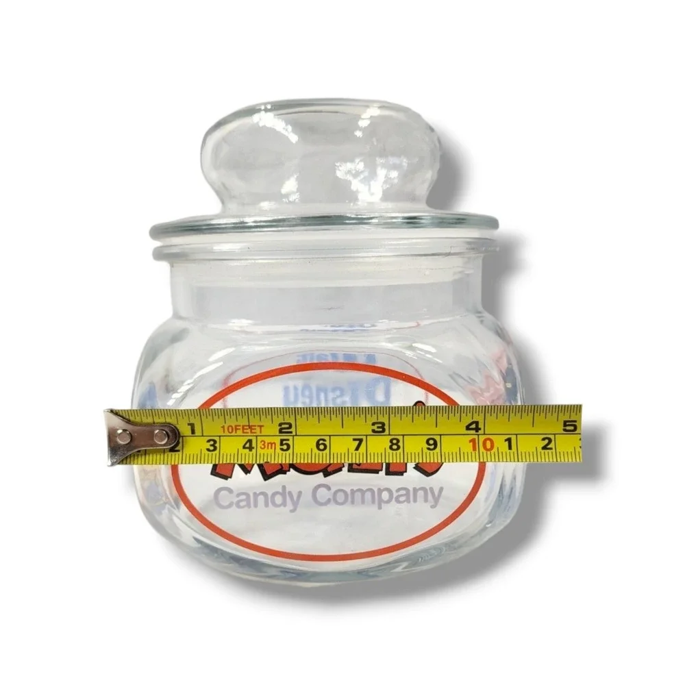 Disneyland Mickey's Candy Company Candy Jar w/‎ Lid Anchor Hocking USA